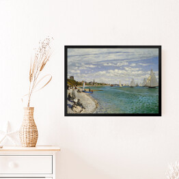 Obraz w ramie Claude Monet "Regata w St. Adresse" - reprodukcja
