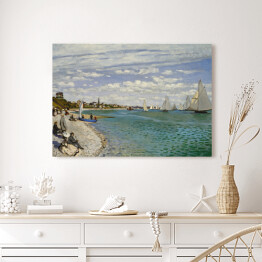 Claude Monet "Regata w St. Adresse" - reprodukcja