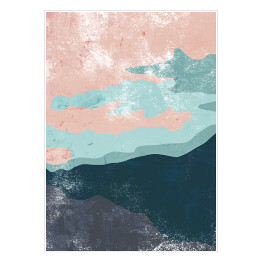 Pastelowe abstrakcje - morze