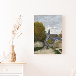 Obraz klasyczny Claude Monet Ulica Sainte-Adresse. Reprodukcja obrazu