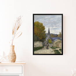 Obraz w ramie Claude Monet Ulica Sainte-Adresse. Reprodukcja obrazu