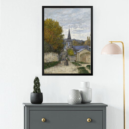 Obraz w ramie Claude Monet Ulica Sainte-Adresse. Reprodukcja obrazu