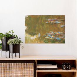 Plakat Claude Monet "Staw z liliami wodnymi" - reprodukcja