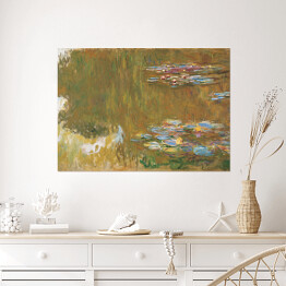 Plakat Claude Monet "Staw z liliami wodnymi" - reprodukcja