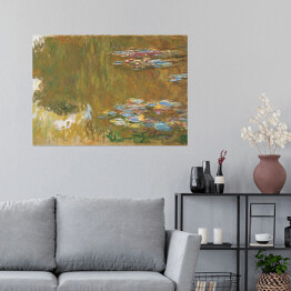 Claude Monet "Staw z liliami wodnymi" - reprodukcja