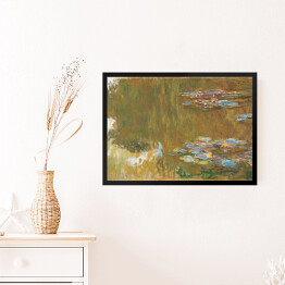 Obraz w ramie Claude Monet "Staw z liliami wodnymi" - reprodukcja