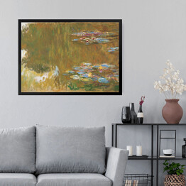 Obraz w ramie Claude Monet "Staw z liliami wodnymi" - reprodukcja