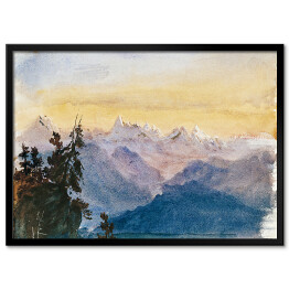 Plakat w ramie John Singer Sargent View from Mount Pilatus. Reprodukcja obrazu