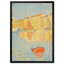 Plakat w ramie Paul Signac The Buoy. Reprodukcja
