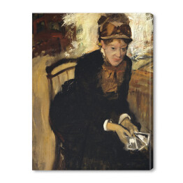 Obraz na płótnie Edgar Degas "Mary Cassatt" - reprodukcja