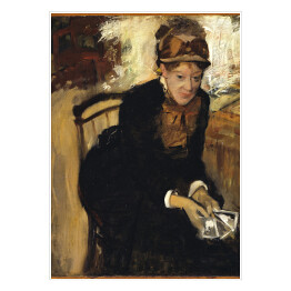 Plakat Edgar Degas "Mary Cassatt" - reprodukcja