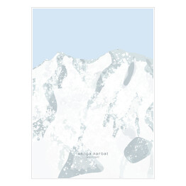 Plakat Nanga Parbat - szczyty górskie