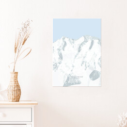 Plakat Nanga Parbat - szczyty górskie