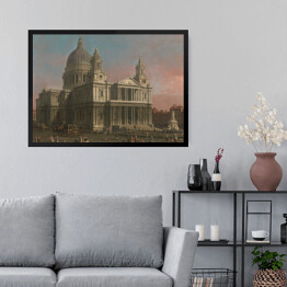 Obraz w ramie Canaletto "Katedra Św. Pawła" - reprodukcja