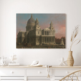 Obraz na płótnie Canaletto "Katedra Św. Pawła" - reprodukcja