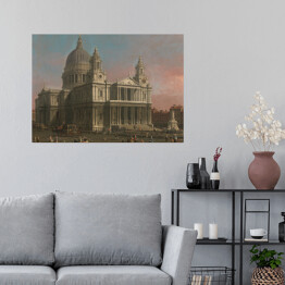 Plakat Canaletto "Katedra Św. Pawła" - reprodukcja