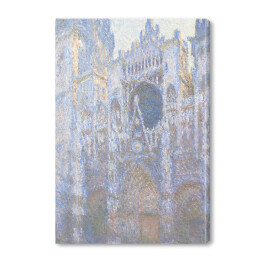 Obraz na płótnie Claude Monet "Portal katedry w Rouen w promieniach słońca" - reprodukcja