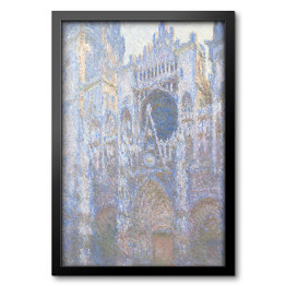 Obraz w ramie Claude Monet "Portal katedry w Rouen w promieniach słońca" - reprodukcja