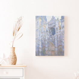 Obraz na płótnie Claude Monet "Portal katedry w Rouen w promieniach słońca" - reprodukcja
