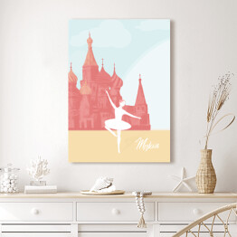 Obraz na płótnie Miasta Europy - Moskwa