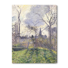 Obraz na płótnie Camille Pissarro Dzwonnica Bazincourt. Reprodukcja