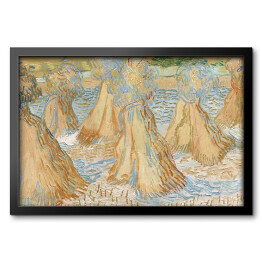 Obraz w ramie Vincent van Gogh "Snopy pszenicy" - reprodukcja