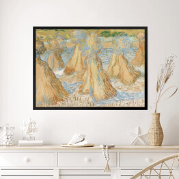 Obraz w ramie Vincent van Gogh "Snopy pszenicy" - reprodukcja