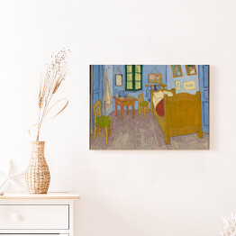 Obraz na płótnie Vincent van Gogh "Pokój van Gogha w Arles" - reprodukcja