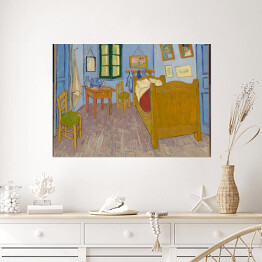 Plakat samoprzylepny Vincent van Gogh "Pokój van Gogha w Arles" - reprodukcja