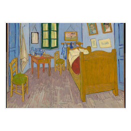 Plakat samoprzylepny Vincent van Gogh "Pokój van Gogha w Arles" - reprodukcja