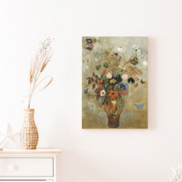 Obraz na płótnie Odilon Redon Martwa natura z kwiatami. Reprodukcja
