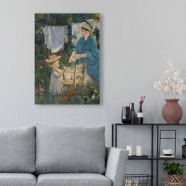 Obraz klasyczny Édouard Manet "Pranie" - reprodukcja