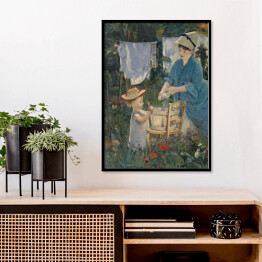 Plakat w ramie Édouard Manet "Pranie" - reprodukcja