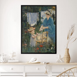 Obraz w ramie Édouard Manet "Pranie" - reprodukcja