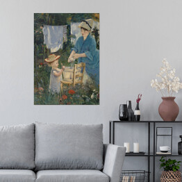 Plakat Édouard Manet "Pranie" - reprodukcja