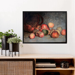 Obraz w ramie Edouard Manet "Martwa natura z jablkami" - reprodukcja