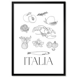 Obraz klasyczny Kuchnie świata - włoska kuchnia