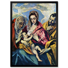 Obraz klasyczny El Greco "Święta rodzina" - reprodukcja