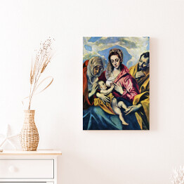 Obraz klasyczny El Greco "Święta rodzina" - reprodukcja