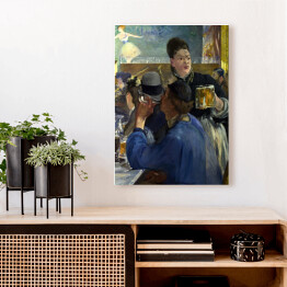 Obraz na płótnie Edouard Manet "Narożnik kawiarni z koncertem" - reprodukcja