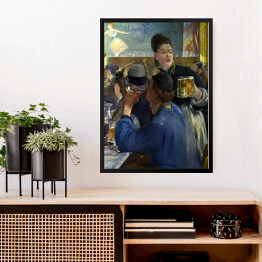 Obraz w ramie Edouard Manet "Narożnik kawiarni z koncertem" - reprodukcja