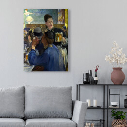 Obraz na płótnie Edouard Manet "Narożnik kawiarni z koncertem" - reprodukcja