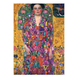 Plakat samoprzylepny Gustav Klimt Portret Eugenia Primavesi. Reprodukcja obrazu