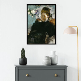 Plakat w ramie Edgar Degas "Panna Malot" - reprodukcja