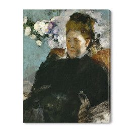 Obraz na płótnie Edgar Degas "Panna Malot" - reprodukcja