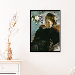 Plakat w ramie Edgar Degas "Panna Malot" - reprodukcja