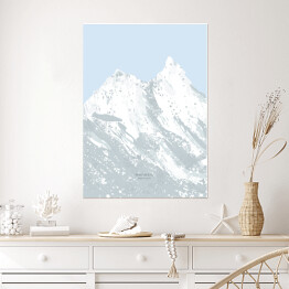 Plakat Manaslu - szczyty górskie