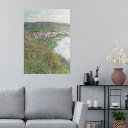 Plakat Claude Monet Krajobraz Vetheuil Reprodukcja obrazu