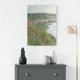 Obraz na płótnie Claude Monet Krajobraz Vetheuil Reprodukcja obrazu