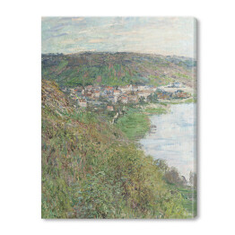 Obraz na płótnie Claude Monet Krajobraz Vetheuil Reprodukcja obrazu
